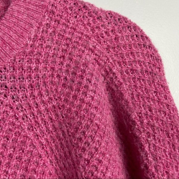 NWT Abound pink‎ women’s knit sweater SMALL - Picture 5 of 7